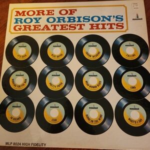 More of Roy Orbison's Greatest Hits 1964 LP Monument Records MLP-8024